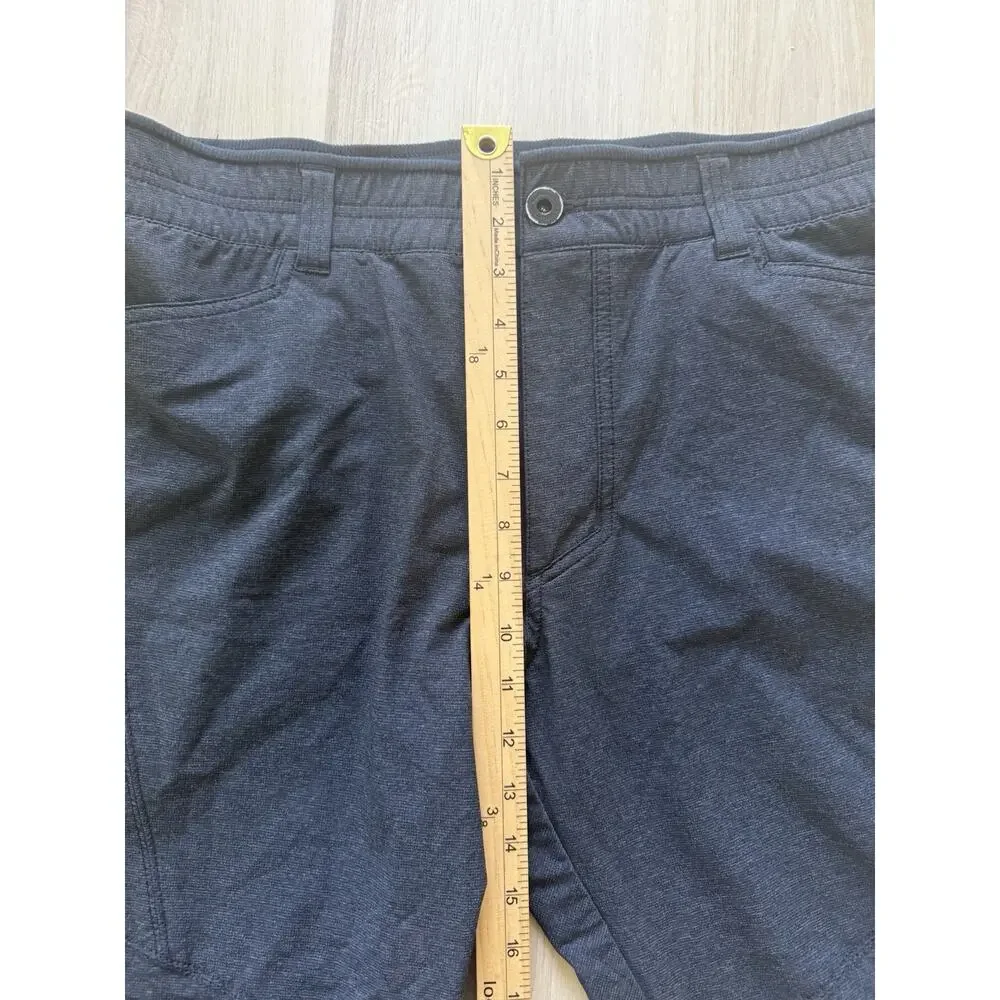 Kuhl Deceptr Pants Mens 36x30 Gray Stretch Nylon Hiking Travel Chino Outdoor RD!